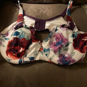 Cacique Floral Underwire bra 44D